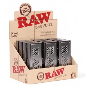 Raw Shredder Case 1 1/4 Size - 12pk Display